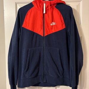 Nike Red and Blue Jacket